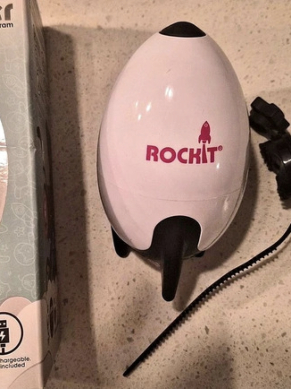 RockIt Portable Speaker White & Black